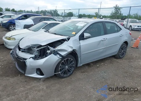 2016 Toyota Corolla S Plus из США, поврежденный, VIN 2T1BURHEXGC555538